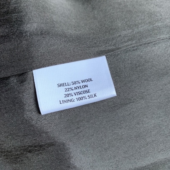 Eileen Fisher Open Shimmering Boucle Coat Textured Ombre Women’s Size Small - Picture 8 of 12